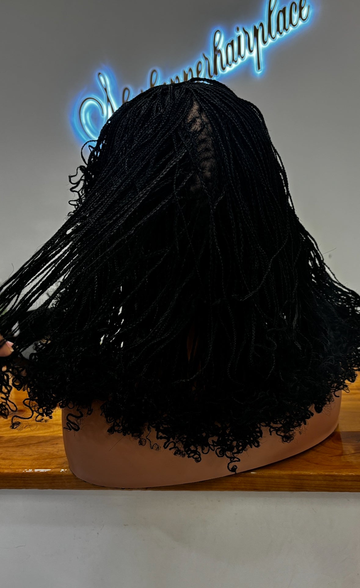 cs-Micro braids full lace (wicked)