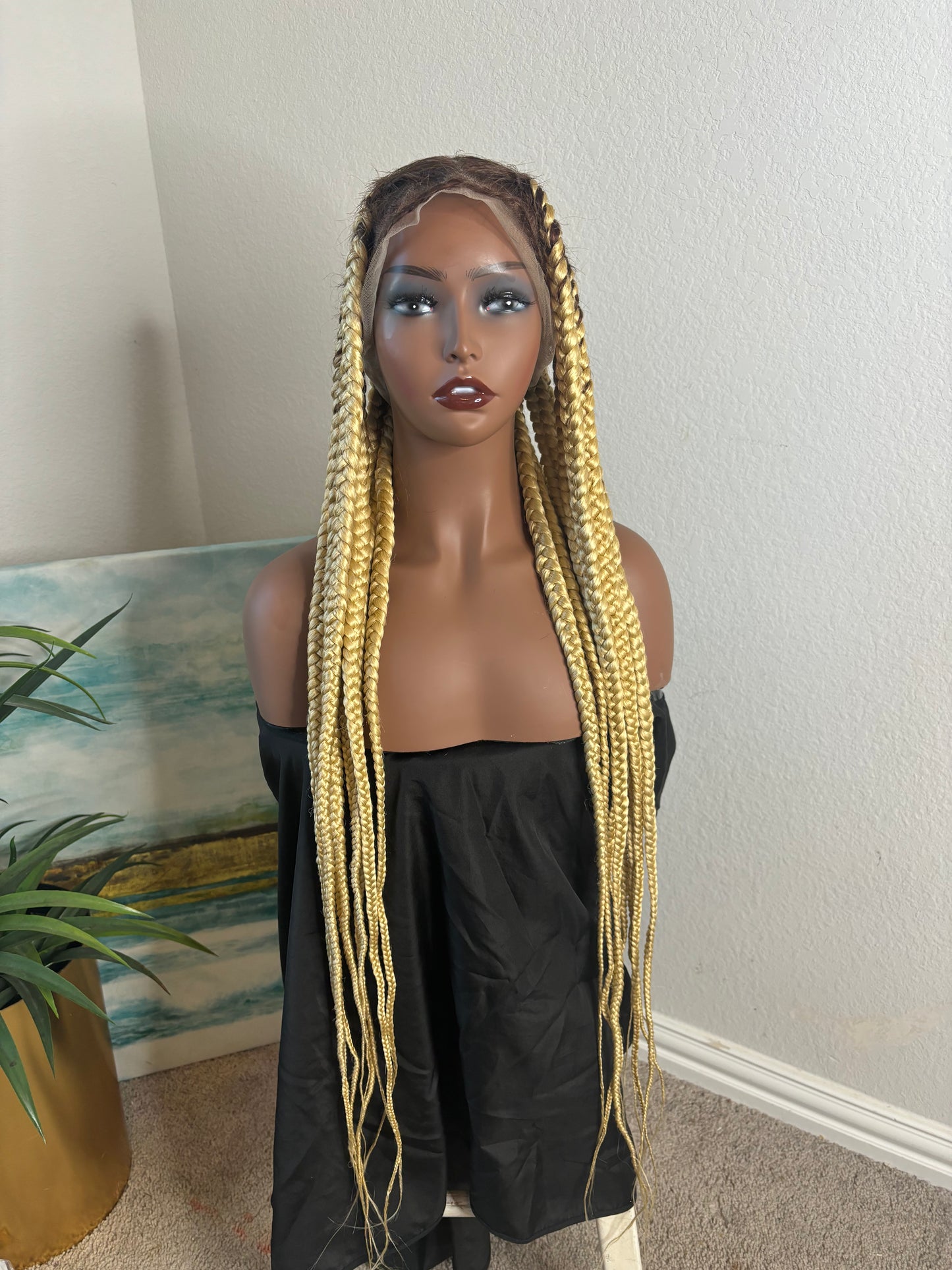 Large knotless 613 on full lace