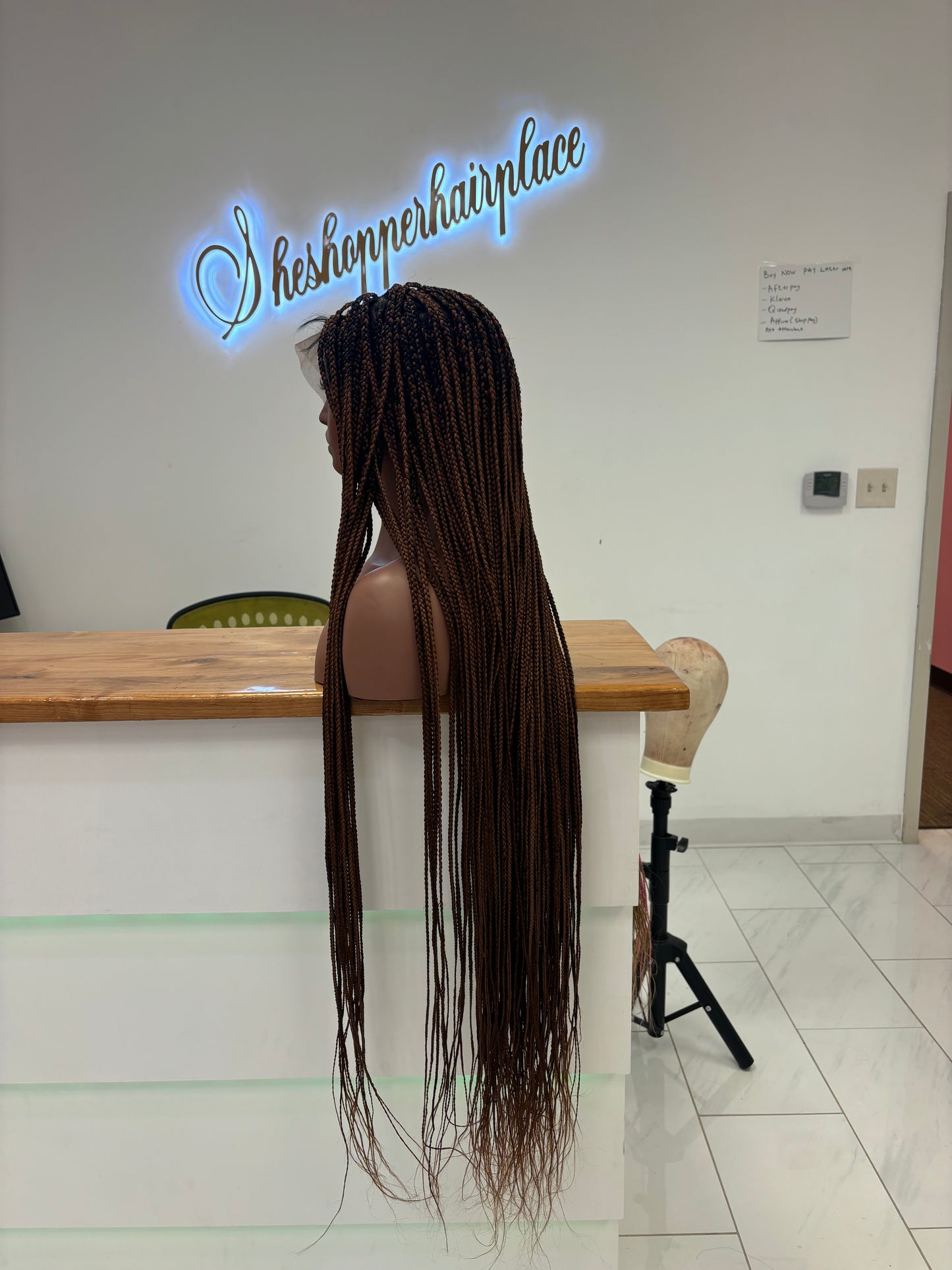 40 inches full lace