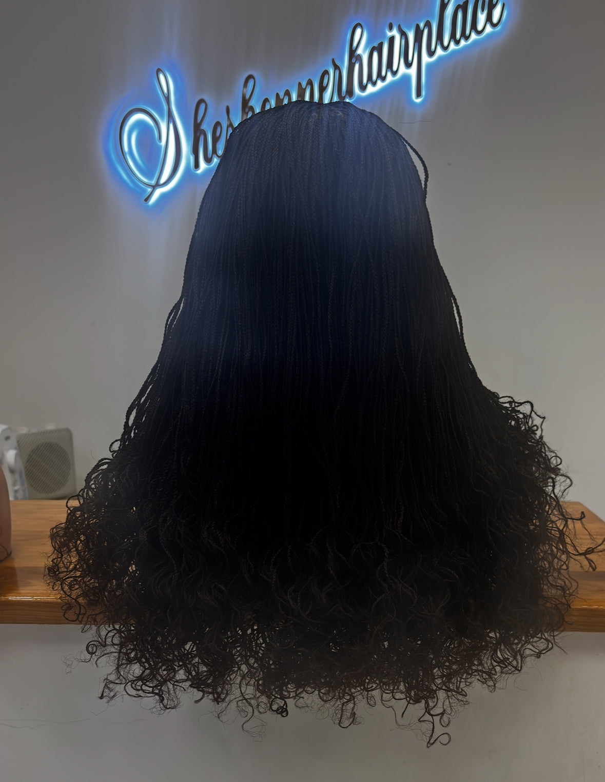 cs-Micro goddess braids (color 4- dark brown