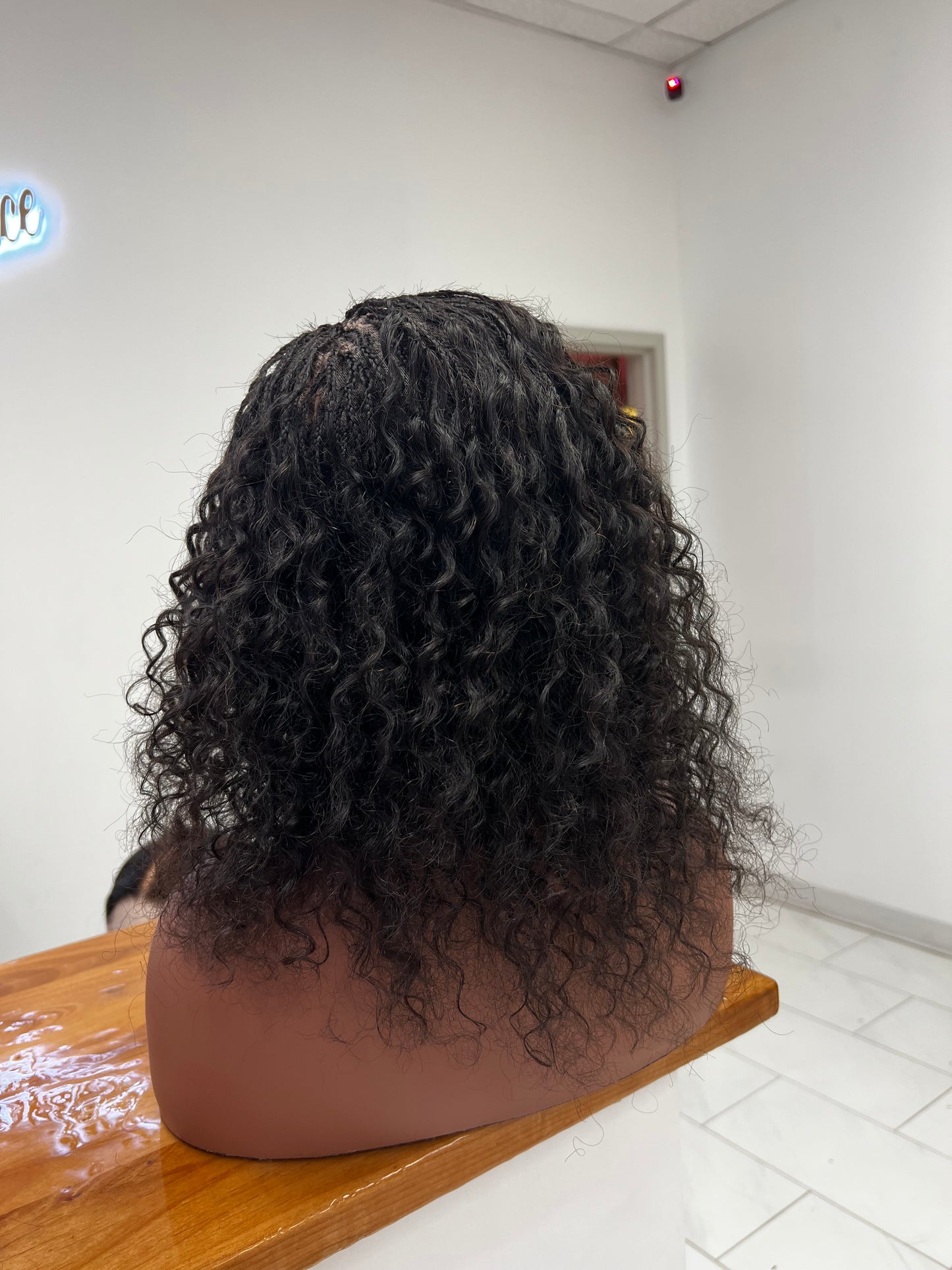 Human hair tree braids full lace