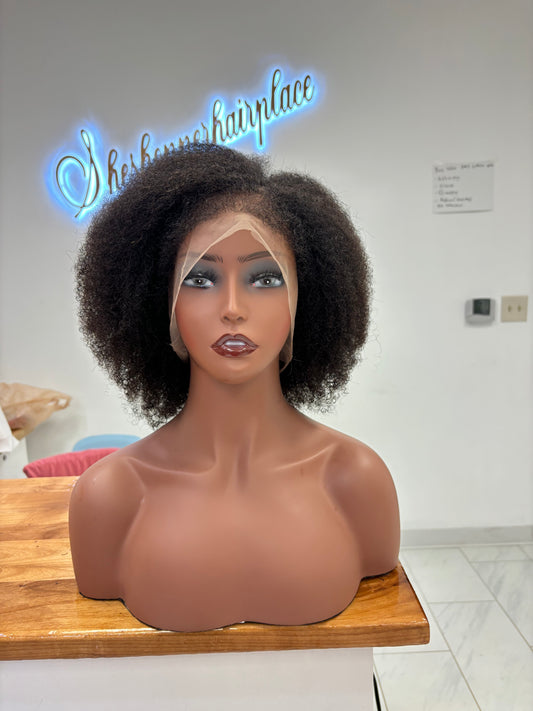 Hybrid hand made full lace unit for Alopecia for adults and children