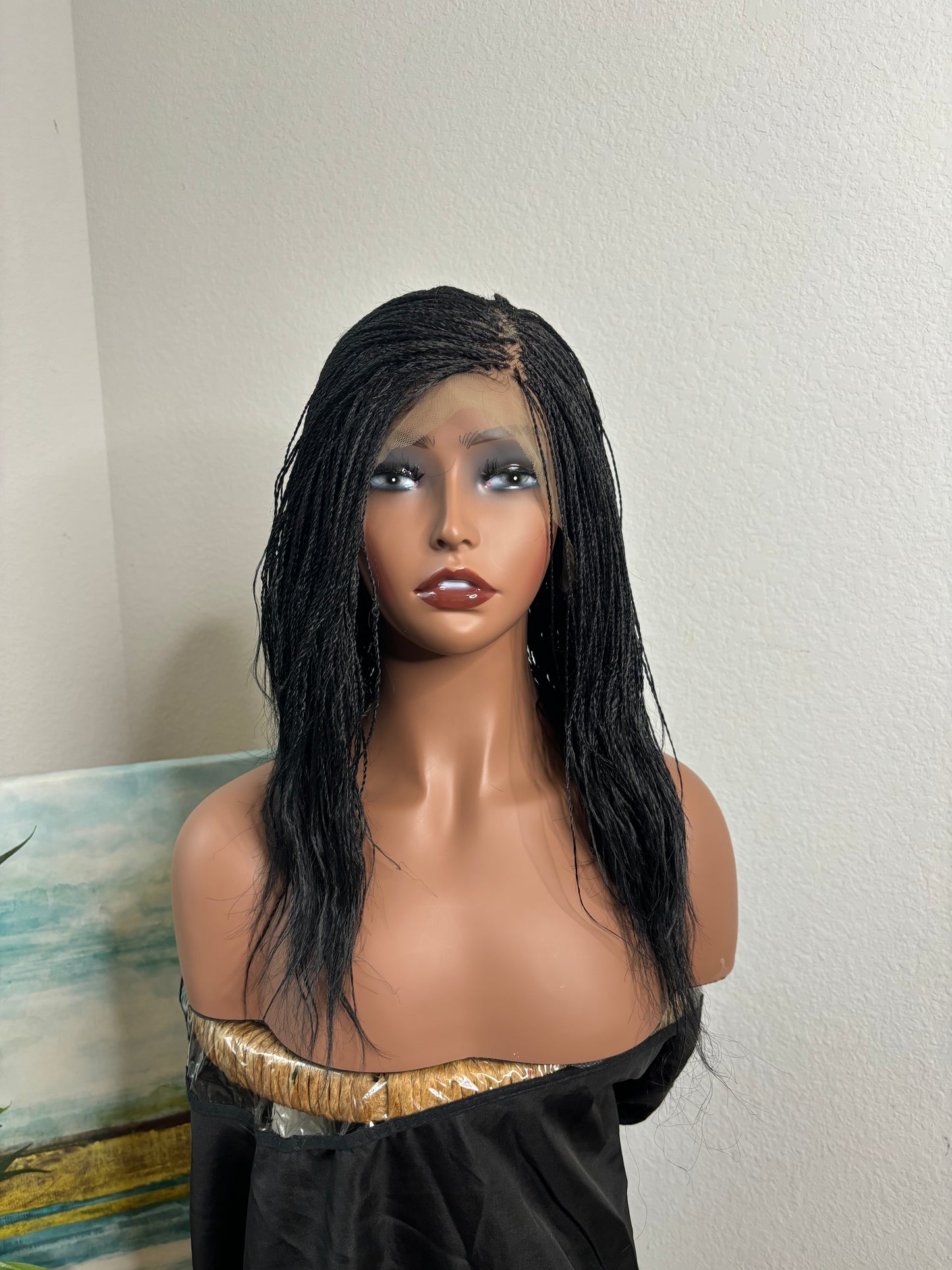 A2 Feathered bob on frontal