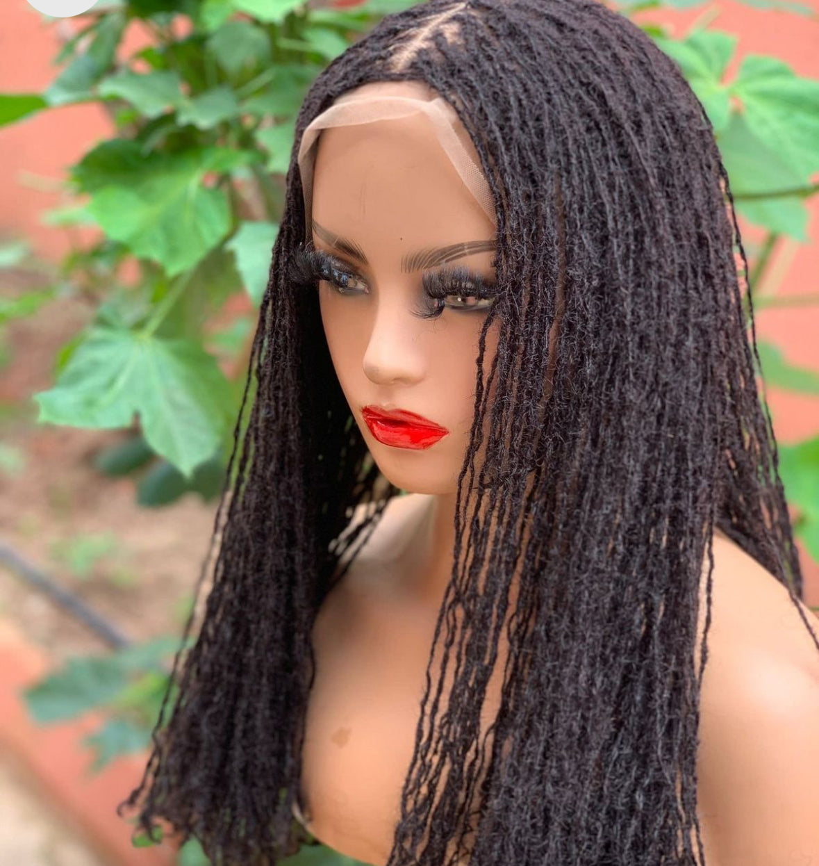 Full lace human hair micro locs