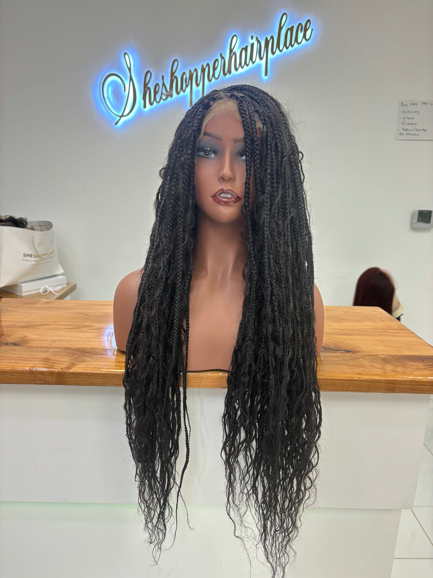Human hair boho small knotless