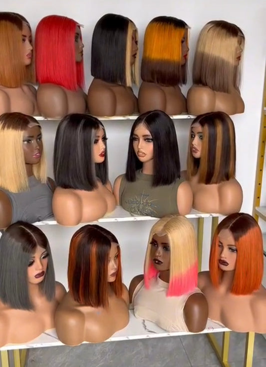 2 by 6 glueless deep part bob