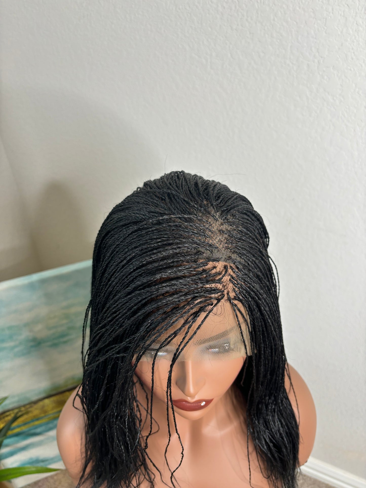 A2 Feathered bob on frontal