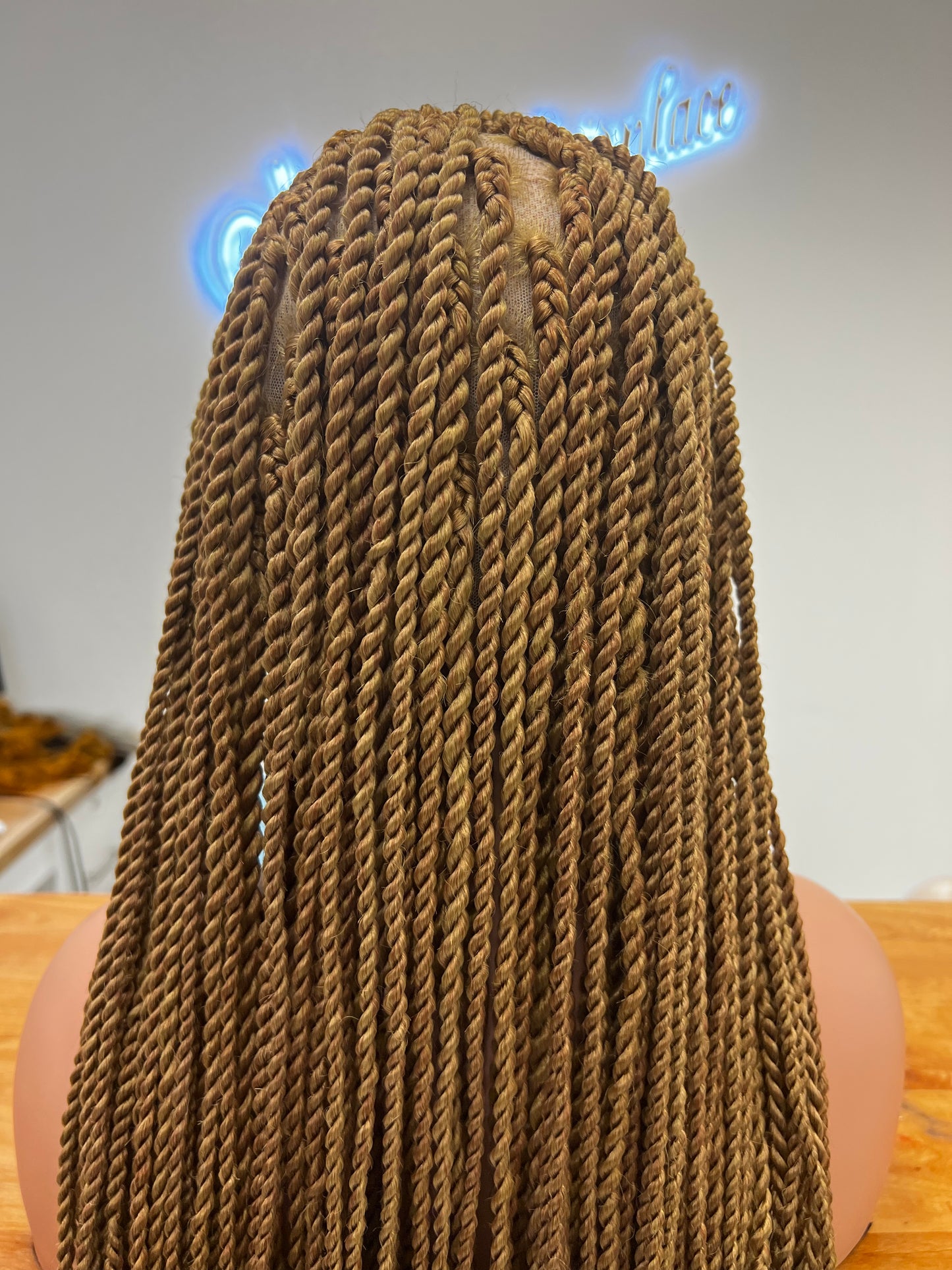 Full lace Senegalese twist unit