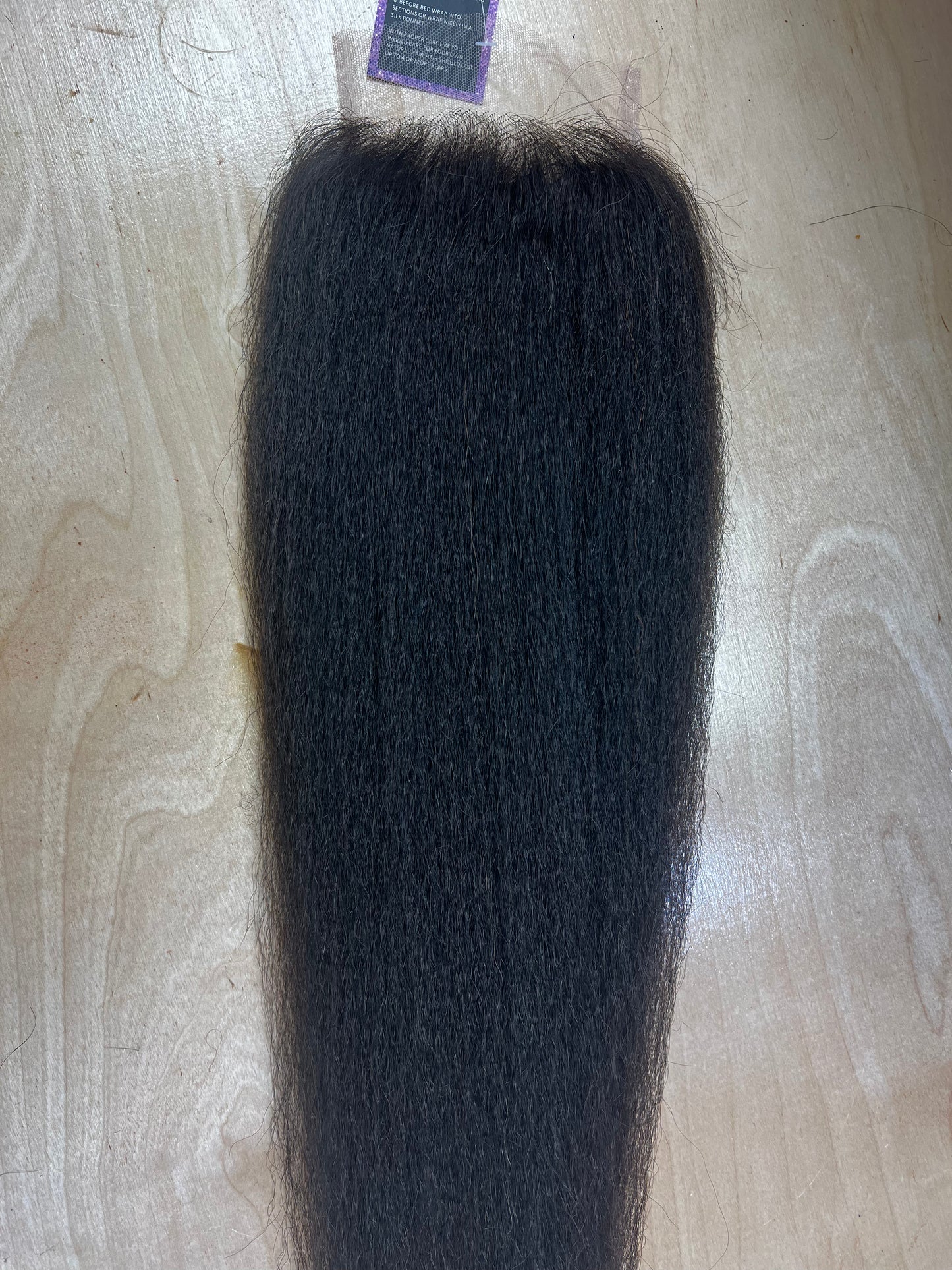 kinky blow out closure