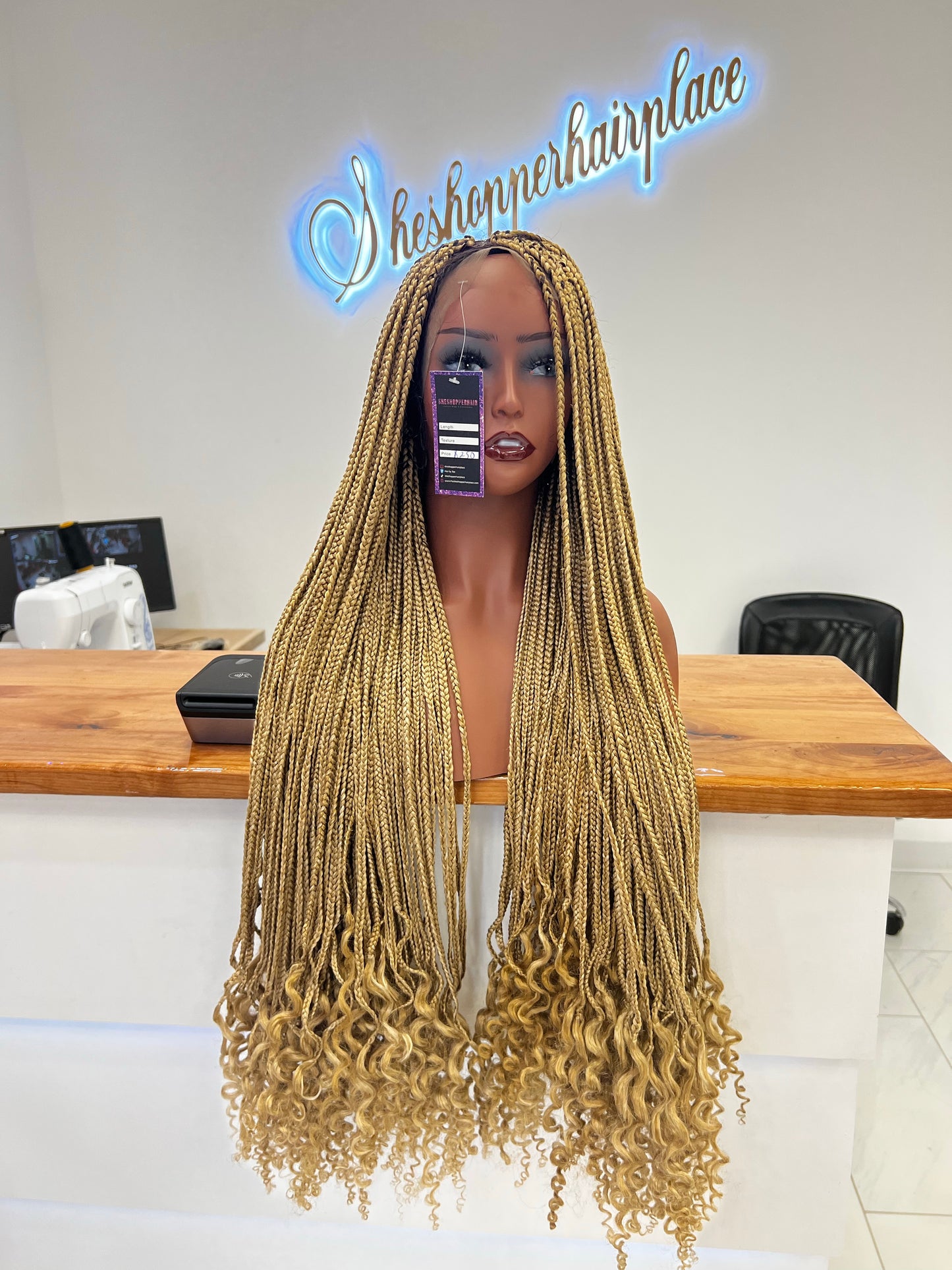 Goddess braids 27/613 mixed