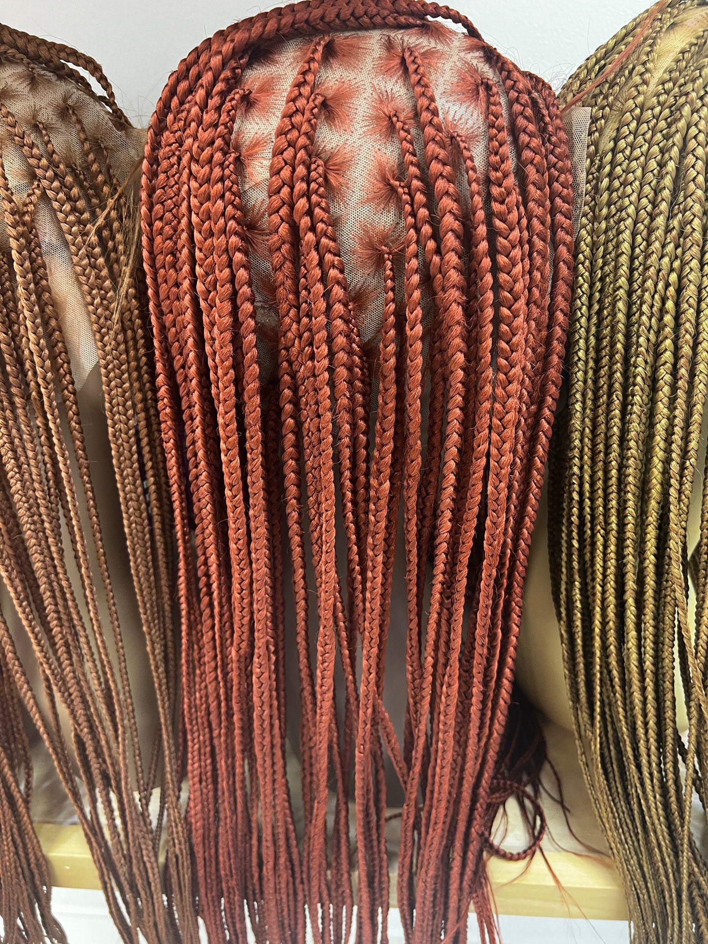 Full lace small knotless braids