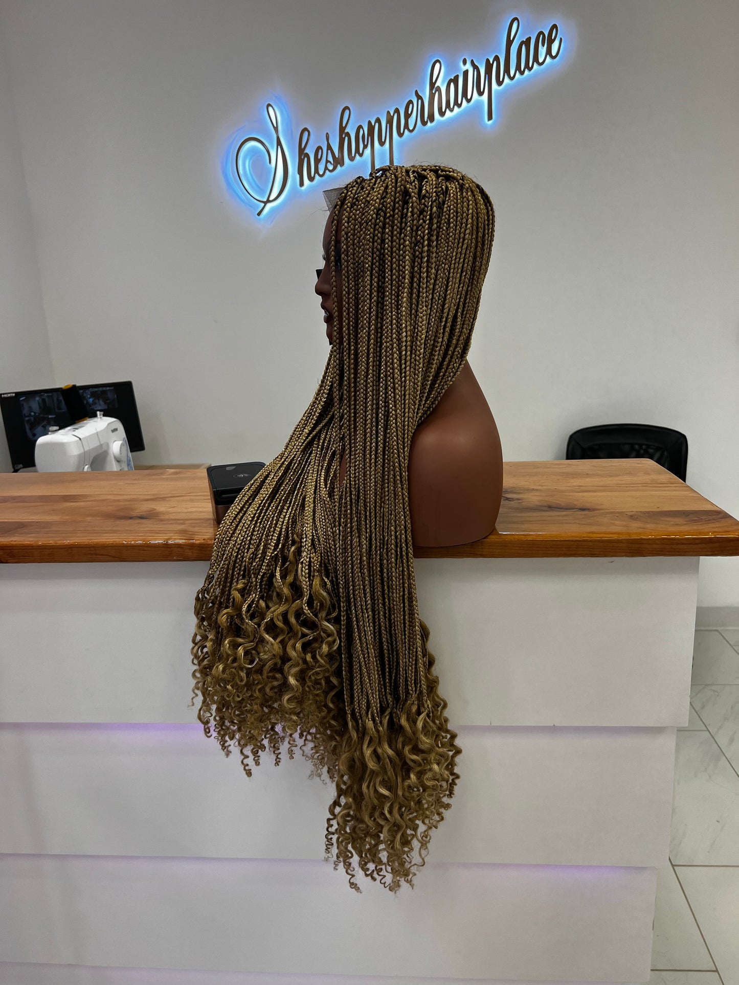 Goddess braids 27/613 mixed