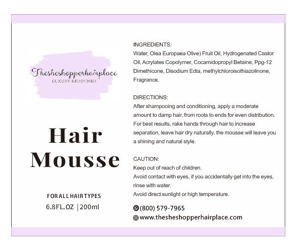 Hair mousse and braids Revive foam - sheshopperhairplace LLC