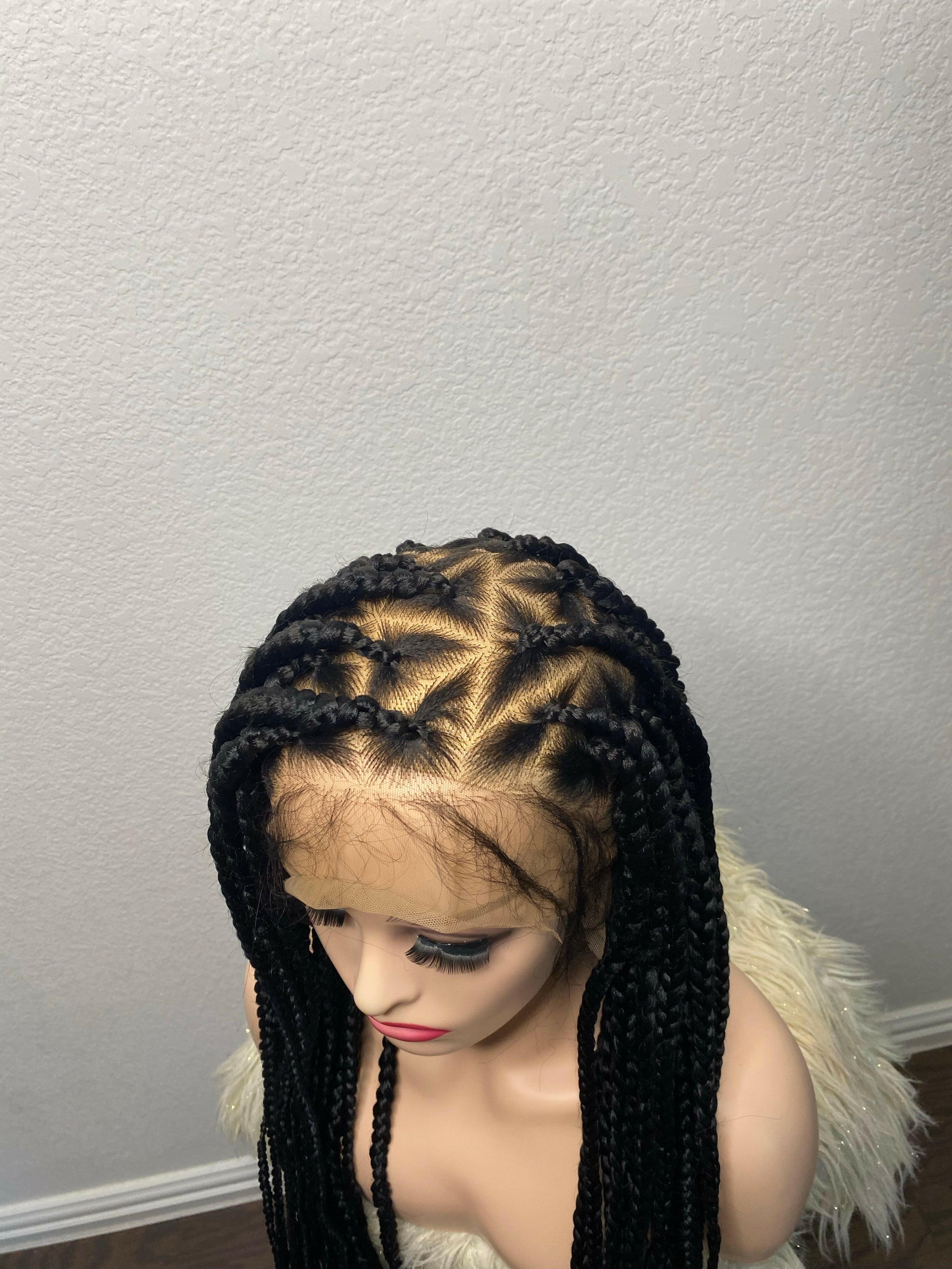 Full lace triangle part knotless | Hair Wigs