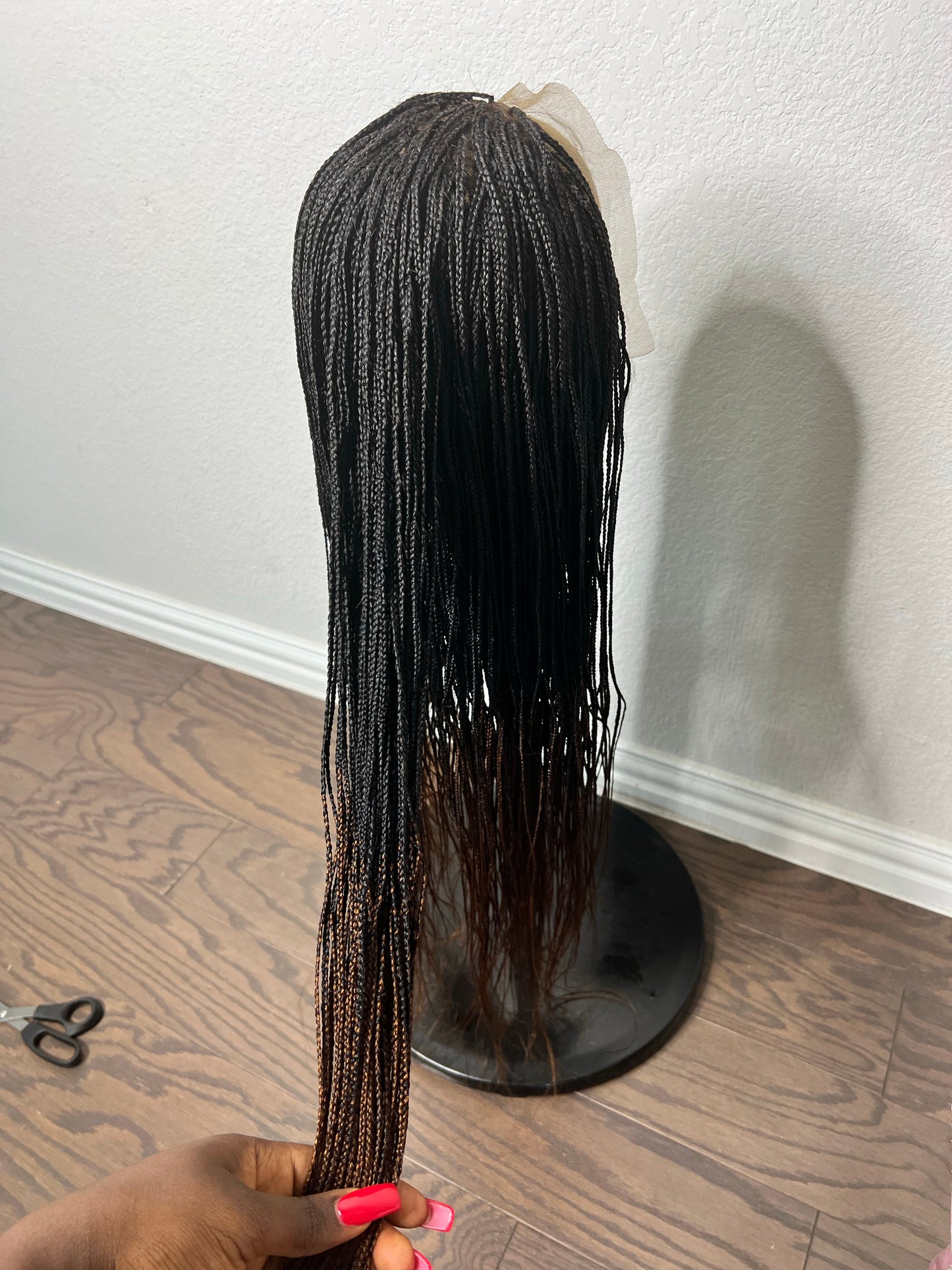 Micro braids lace frontal - sheshopperhairplace LLC
