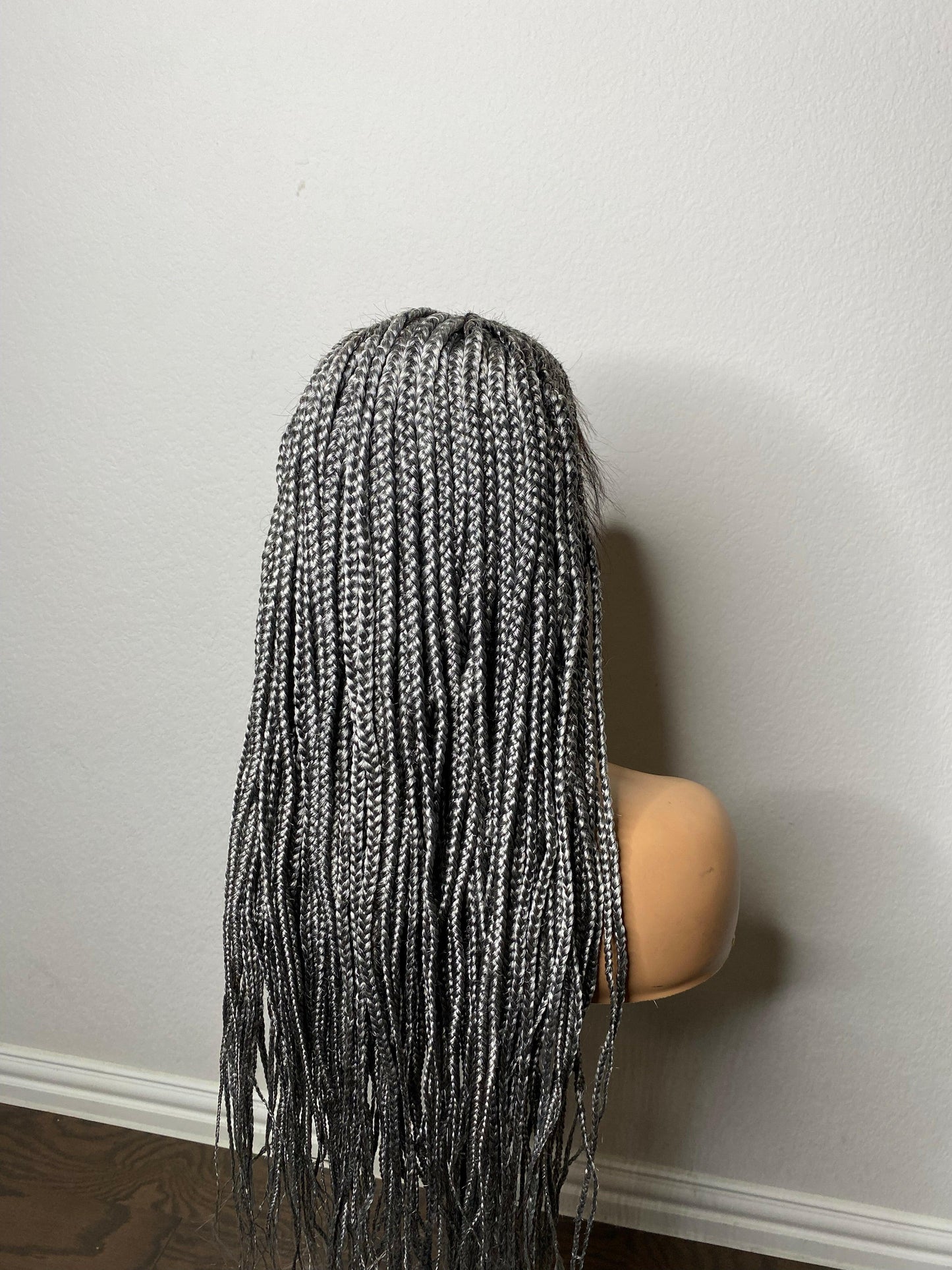 Gray cornrows - sheshopperhairplace LLC