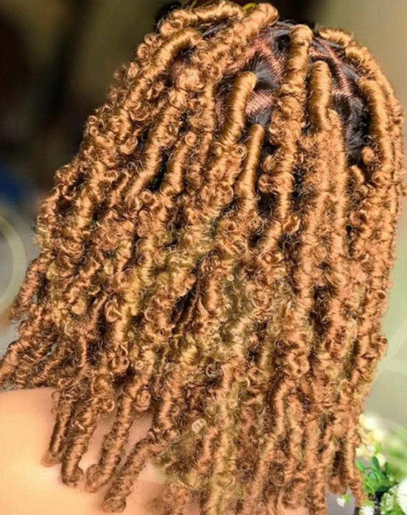 Full lace butterfly locs color 30 - sheshopperhairplace LLC
