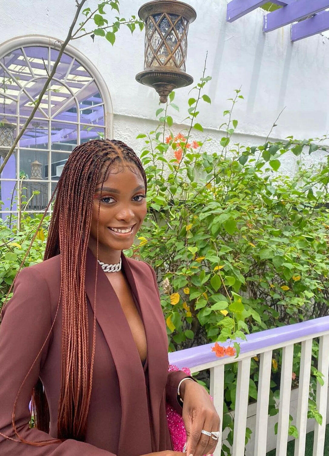 Full lace knotless braids wig - sheshopperhairplace LLC