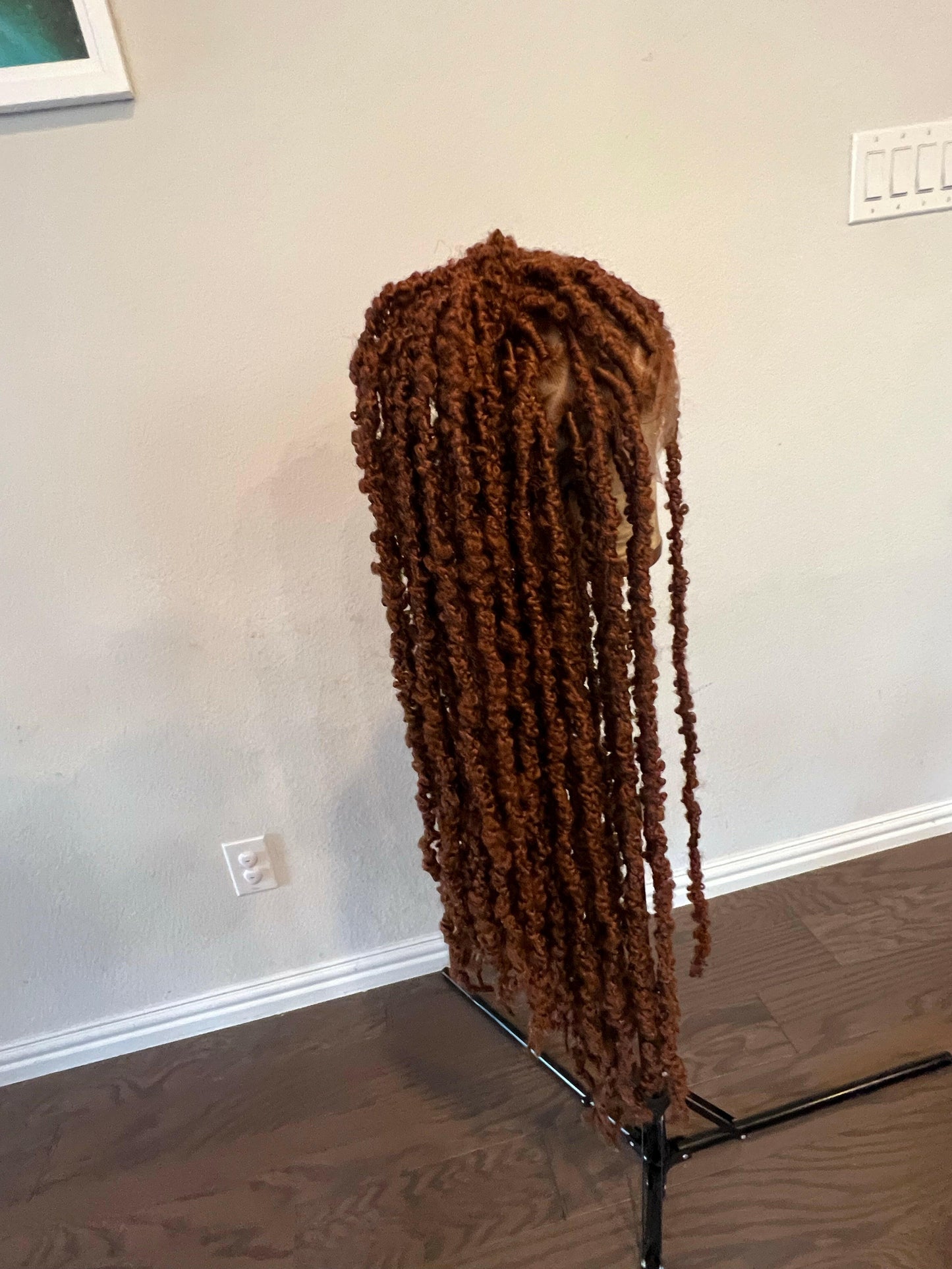 Brown butterfly locs 30 inches