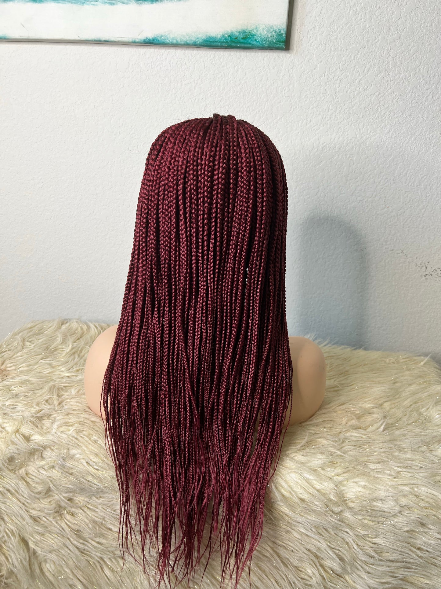 Knotless burgundy - sheshopperhairplace LLC