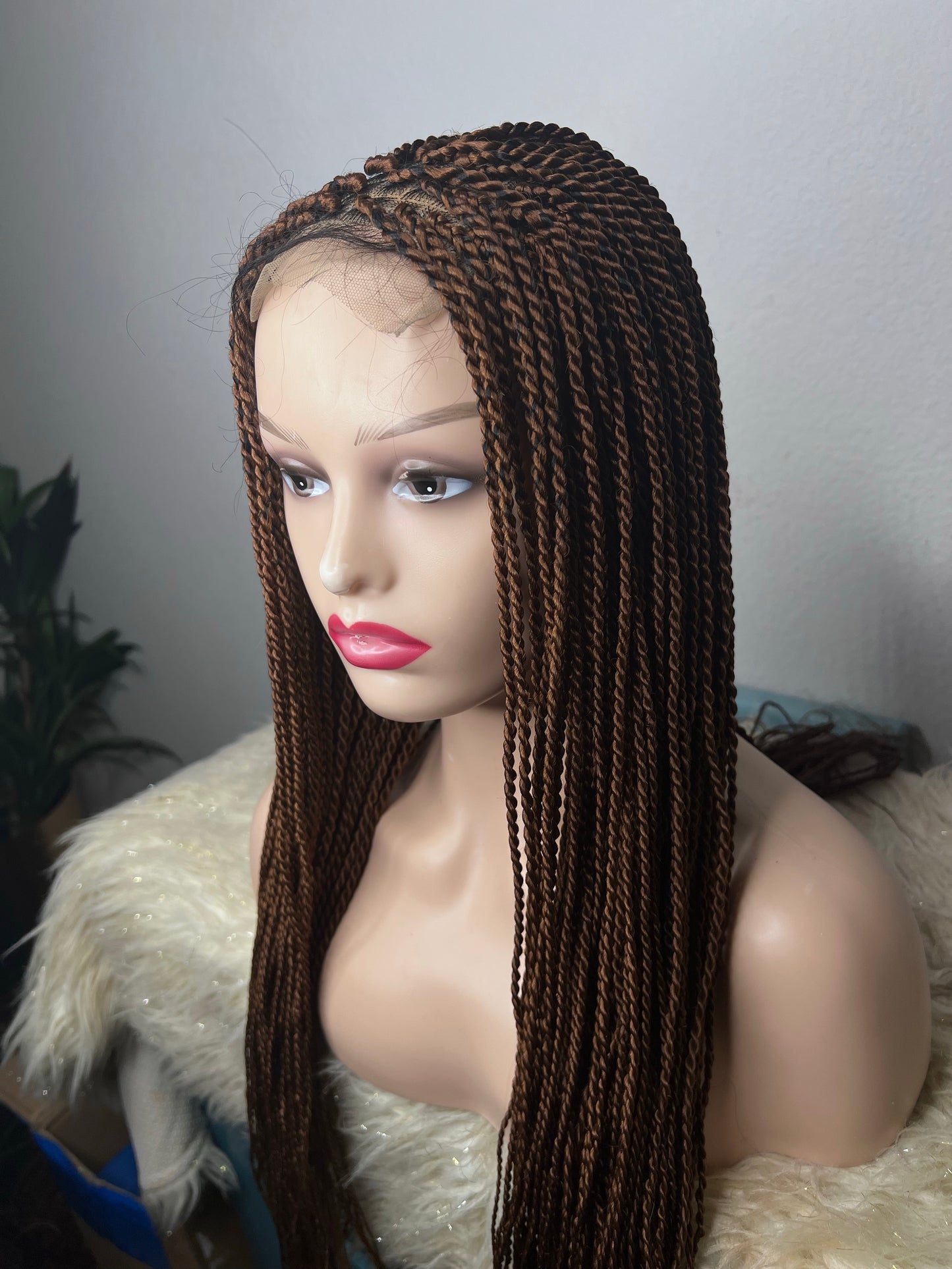 Brown senegelese twist