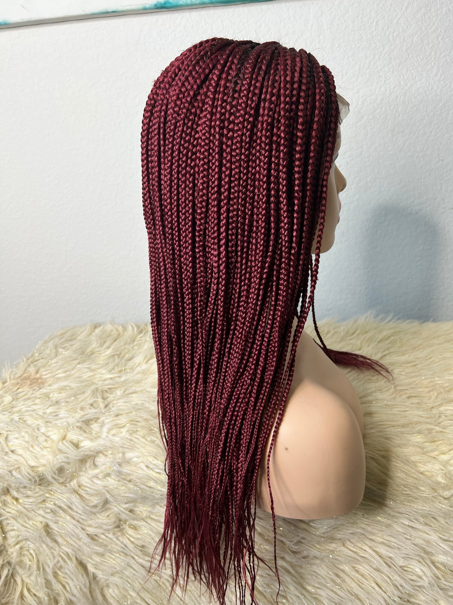 Knotless burgundy - sheshopperhairplace LLC