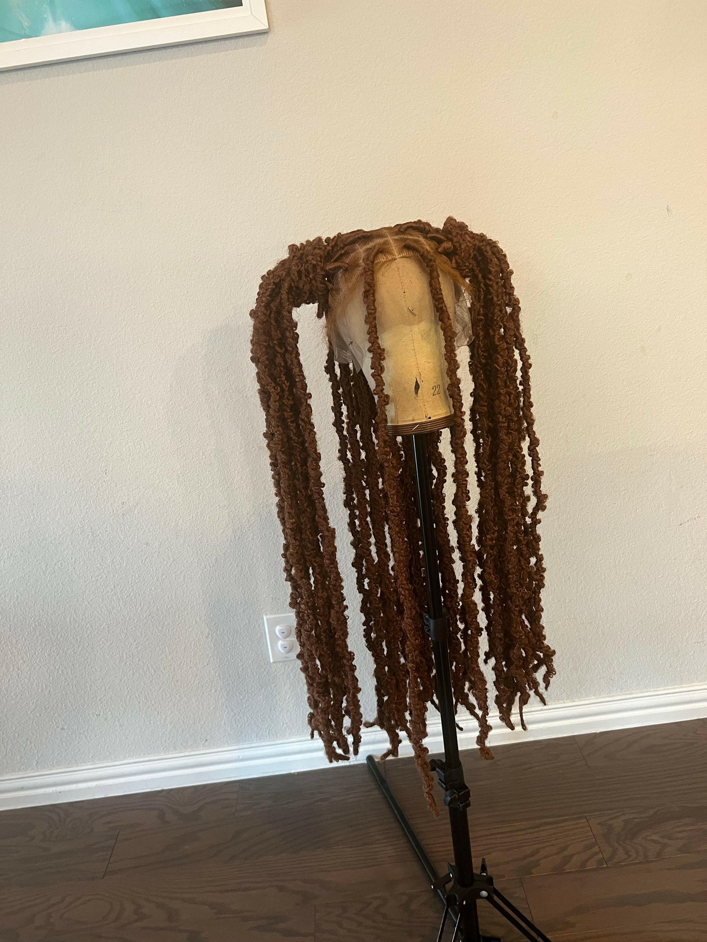 Brown butterfly locs 30 inches