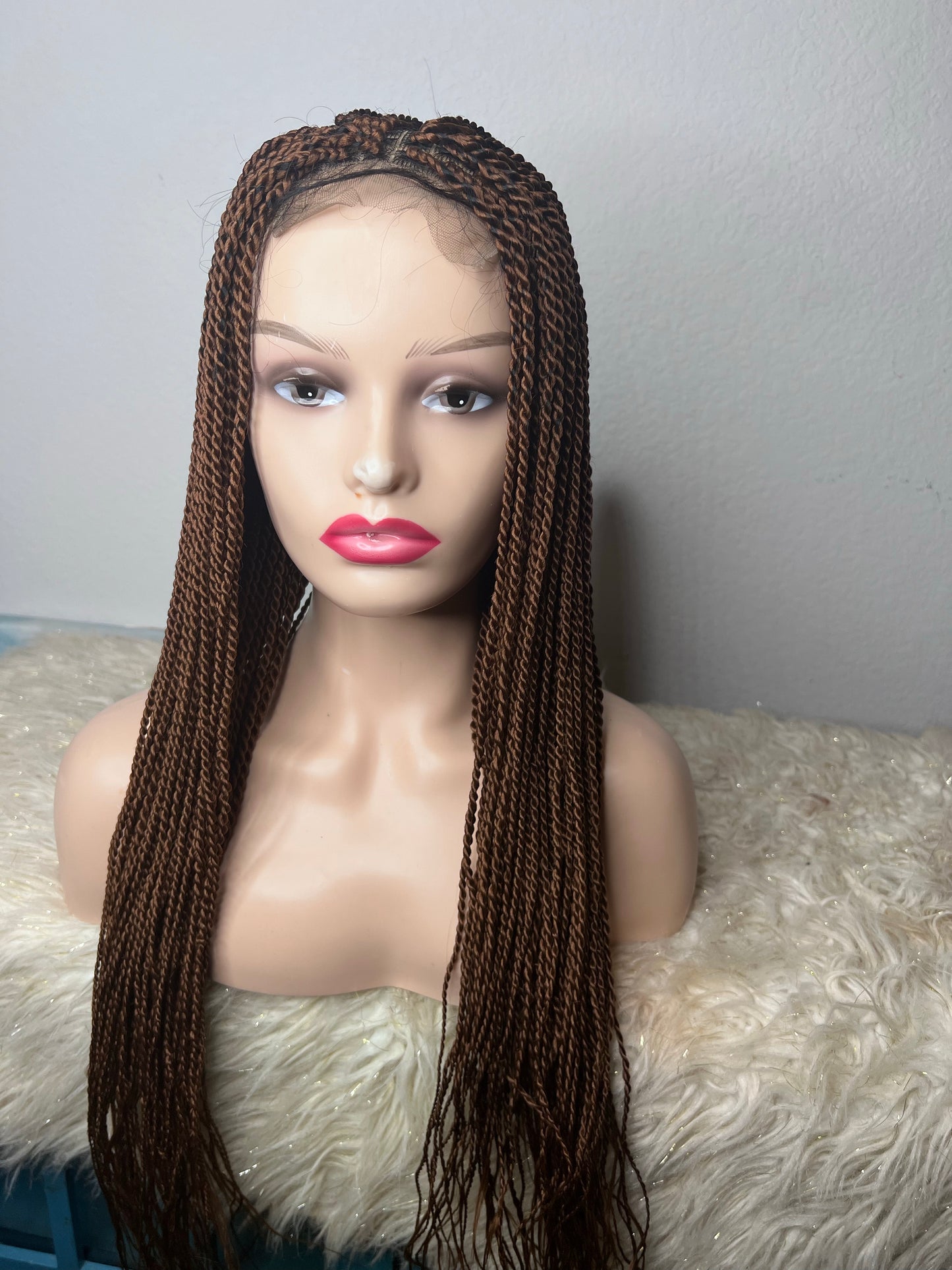 Brown senegelese twist
