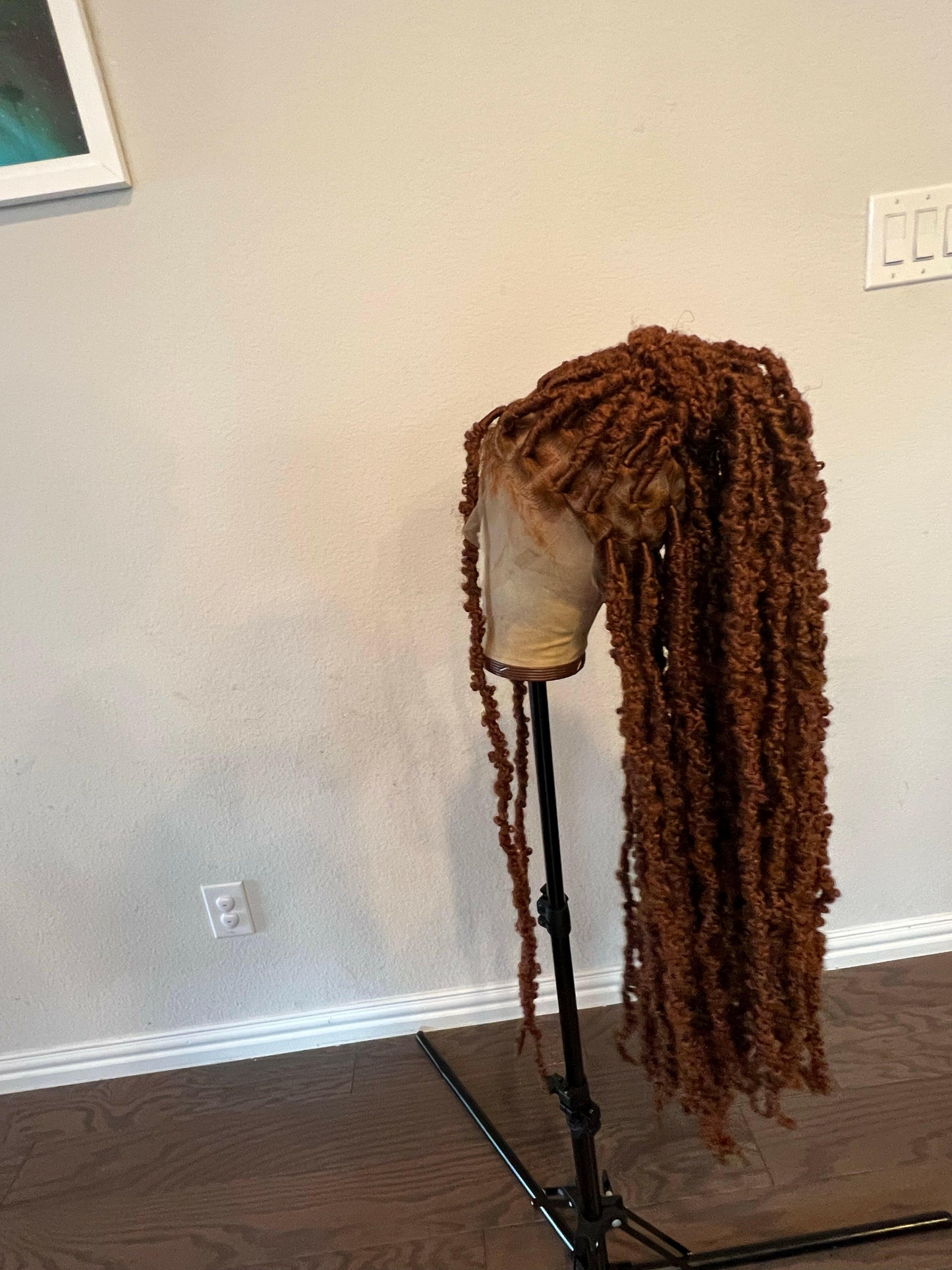 Brown butterfly locs 30 inches
