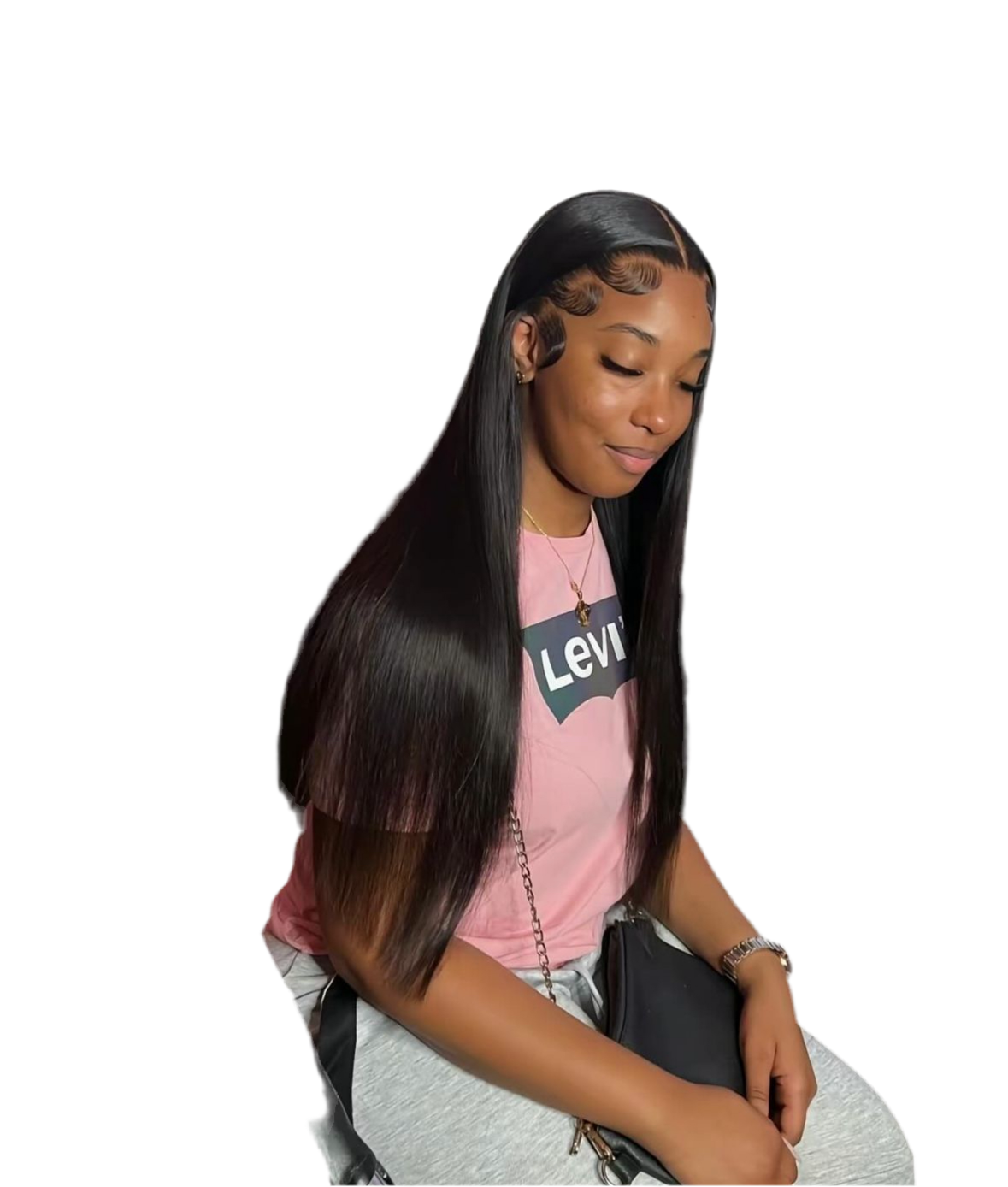 Straight premium virgin hair bundle