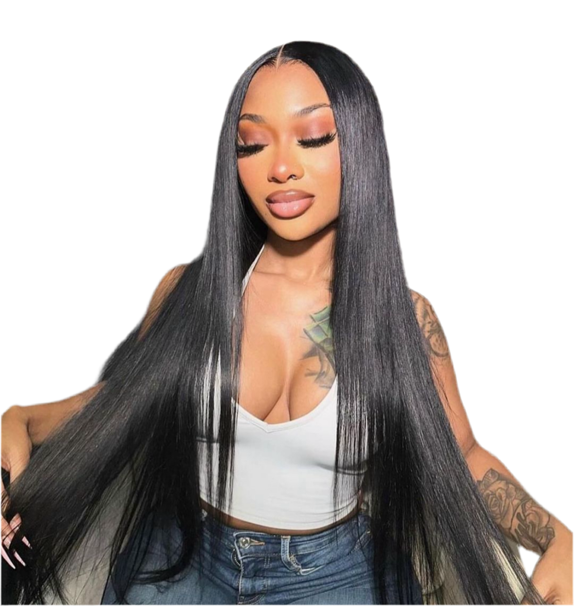 Straight premium virgin hair bundle