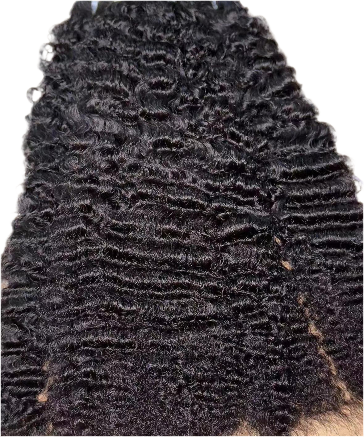 Raw Burmese curly bundles