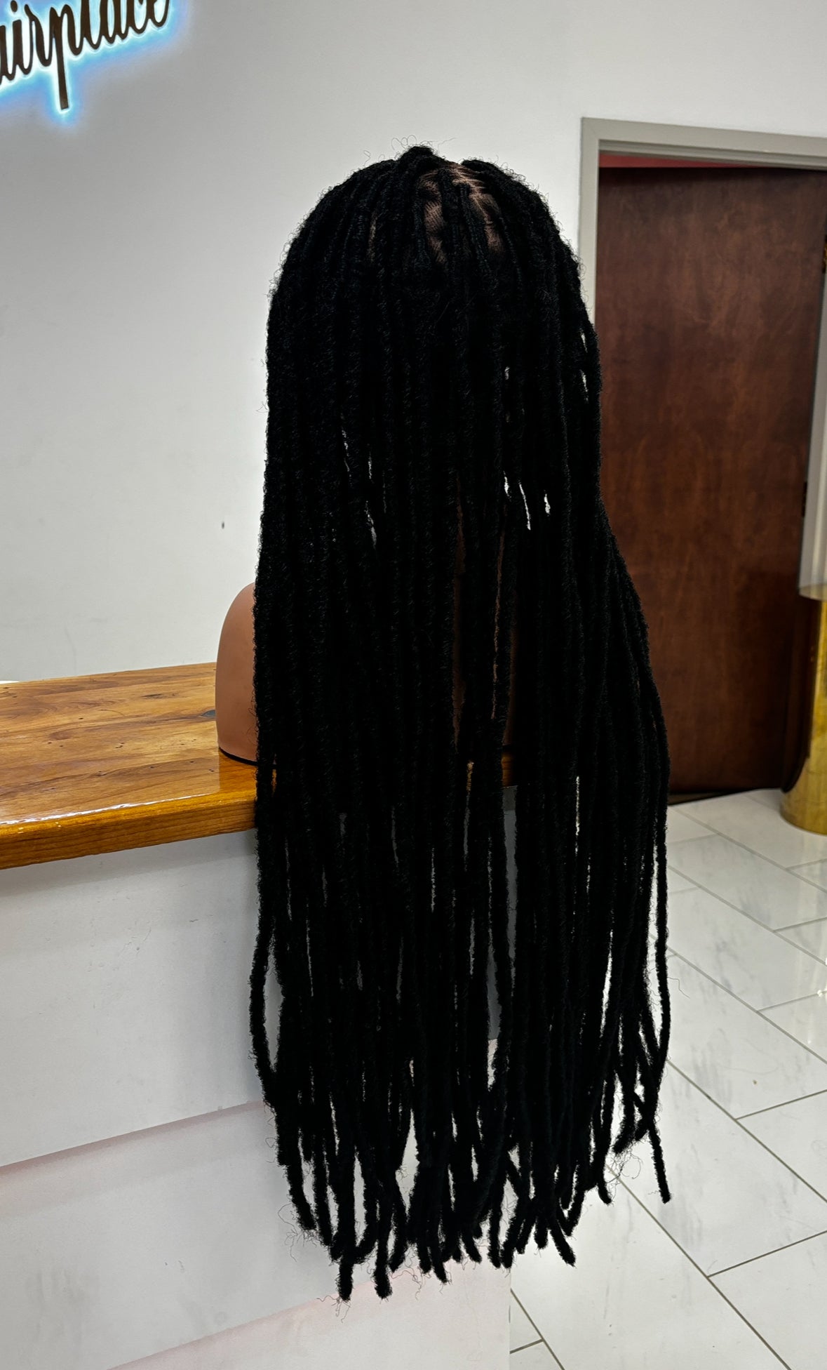 Full lace faux locs