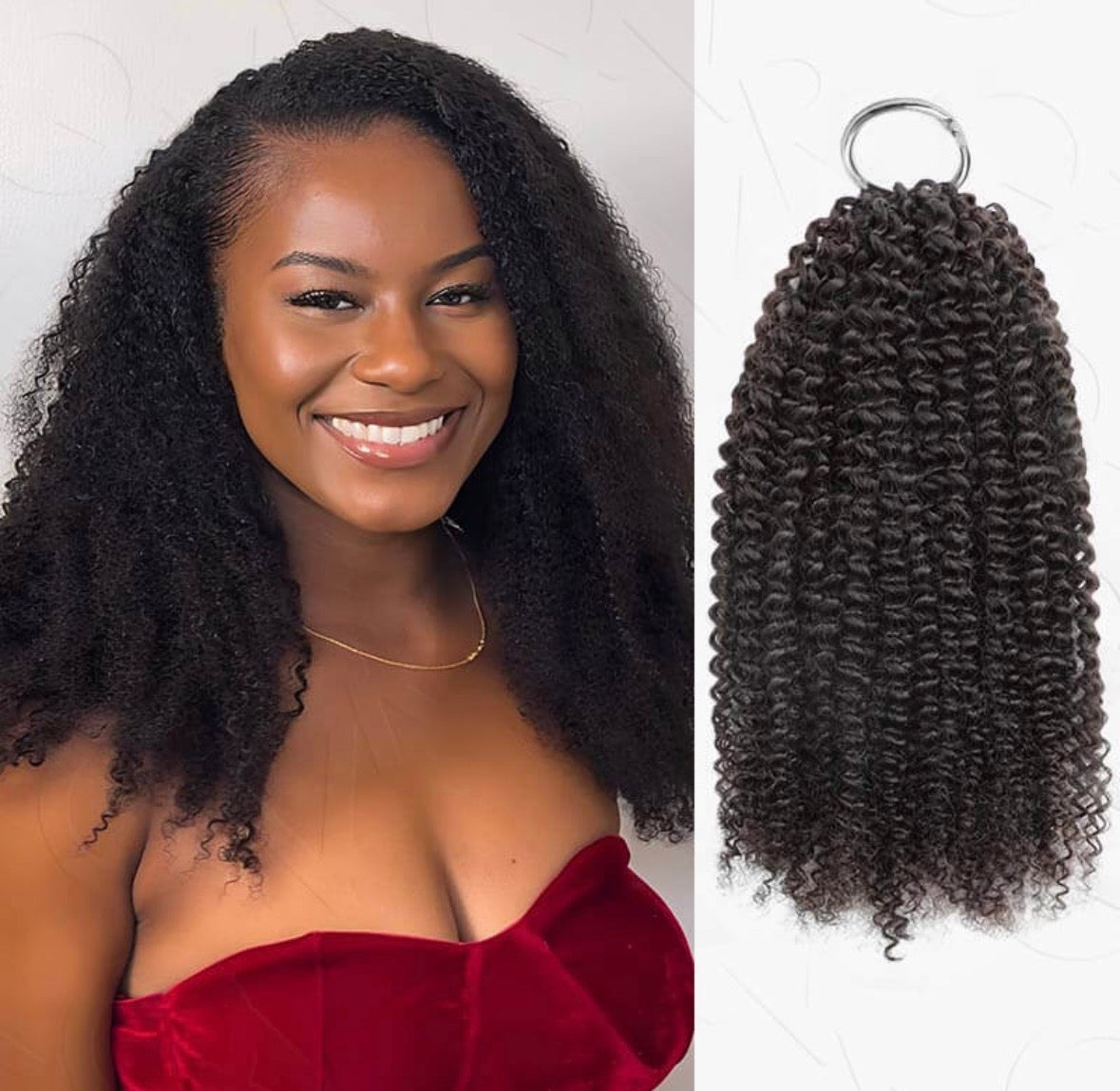 Human-hair pre looped crochet hair