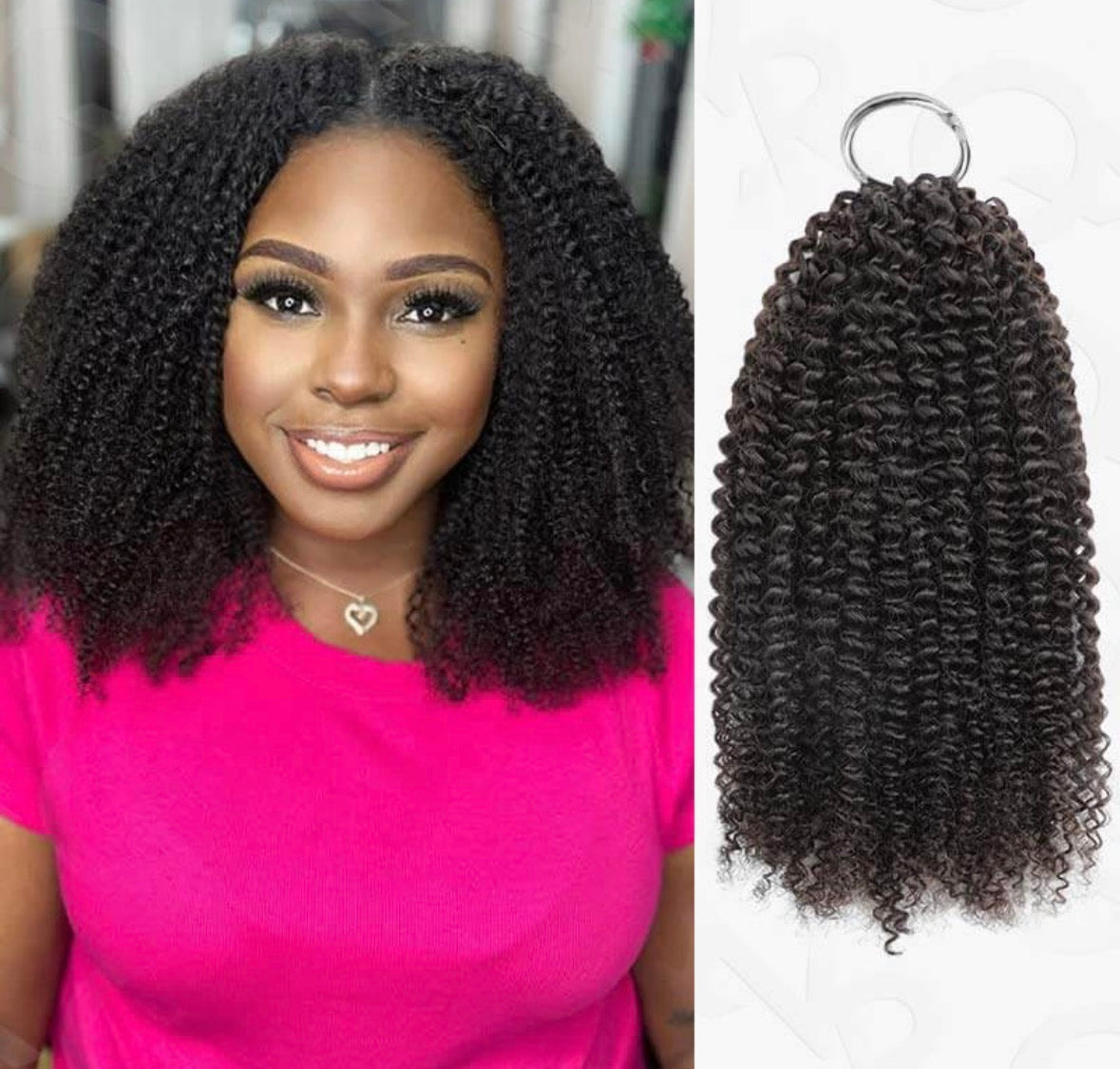 Human-hair pre looped crochet hair