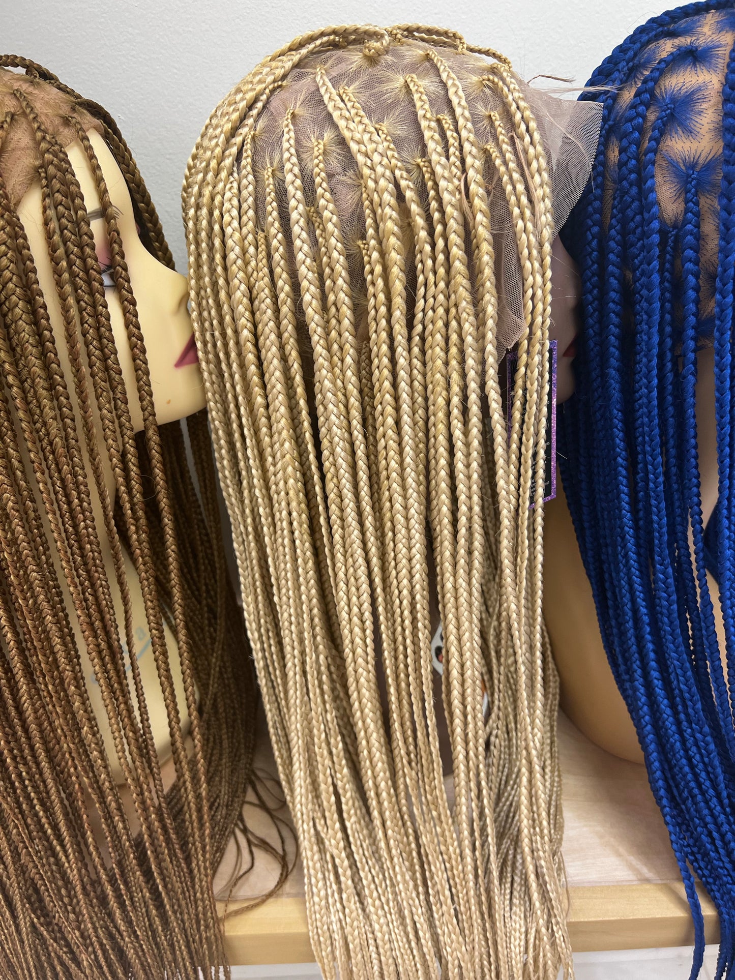 Full lace small knotless braids