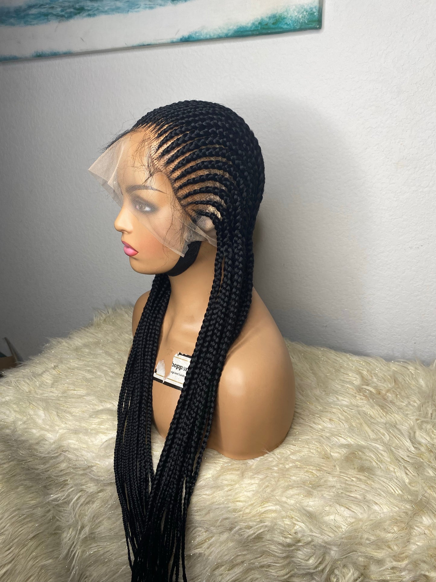Full lace braids to the back - sheshopperhairplace LLC