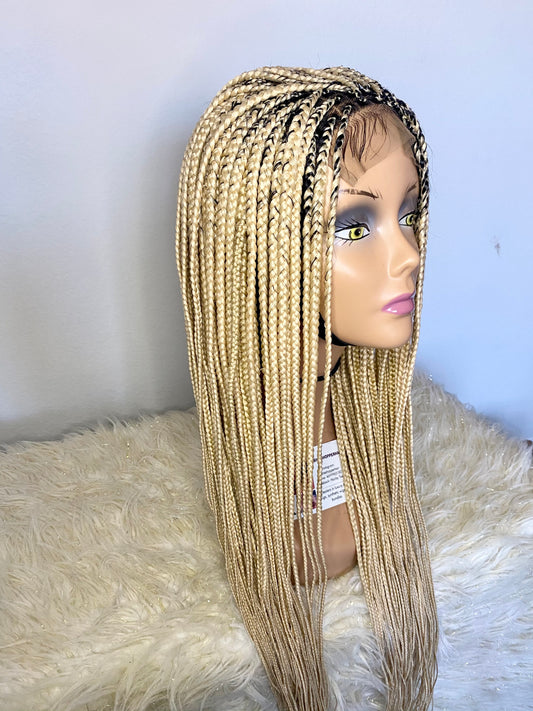Braided- 1b 613 knotless braids | Hair Wigs