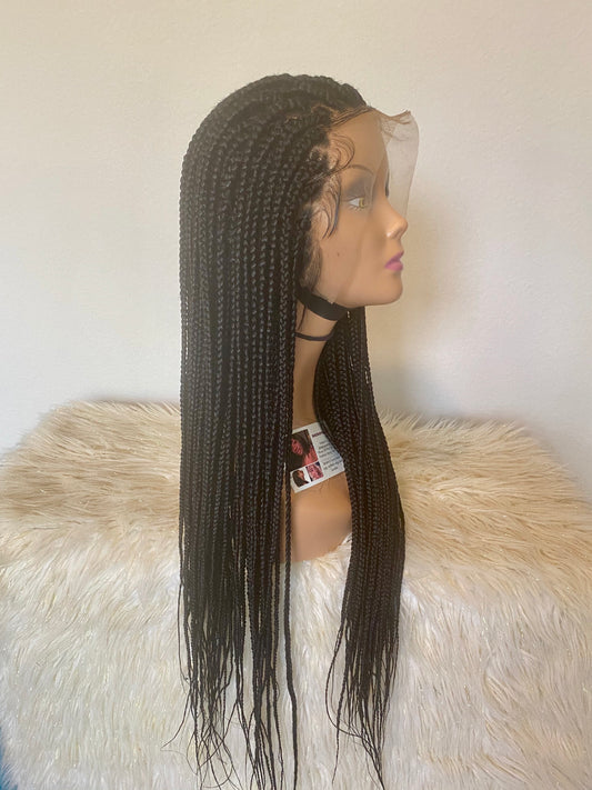 Box braids lace front unit | Hair Wigs